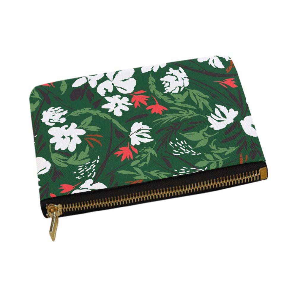 Vibrant flowers in the garden GR Carry-All Pouch 12.5''x8.5''