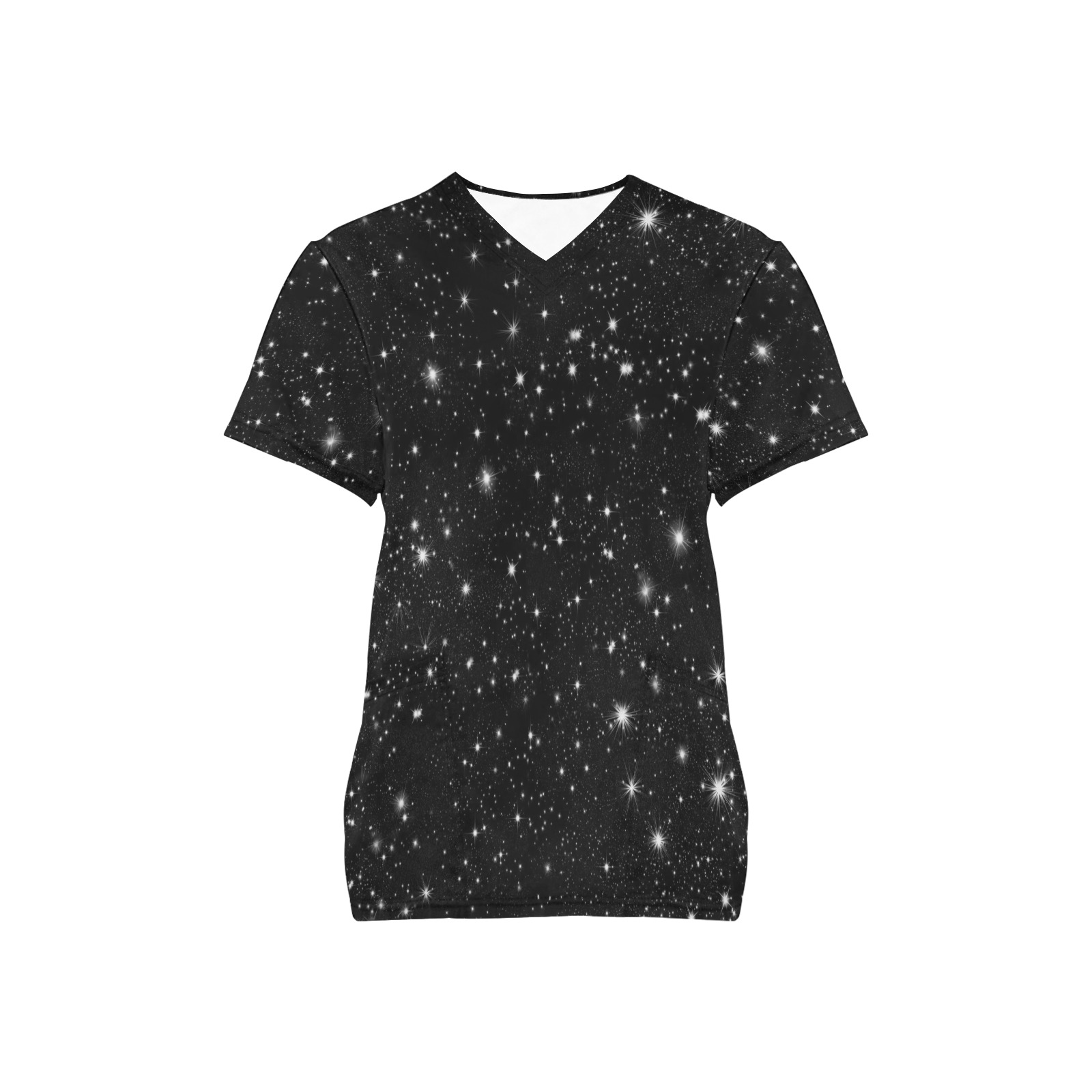 Stars in the Universe All Over Print Scrub Top