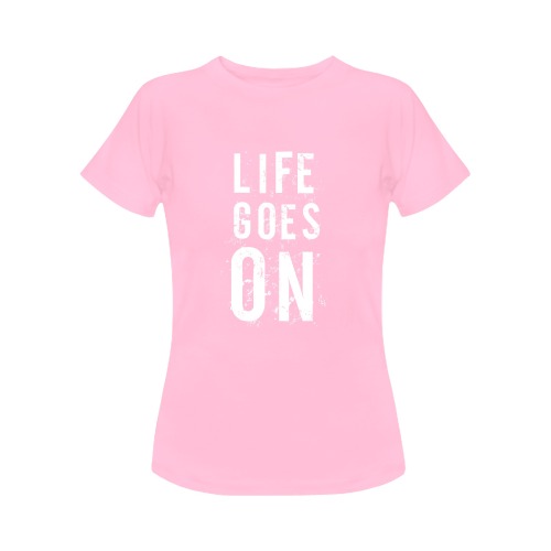 Life Pink Women's Classic T-Shirt (Model T17）