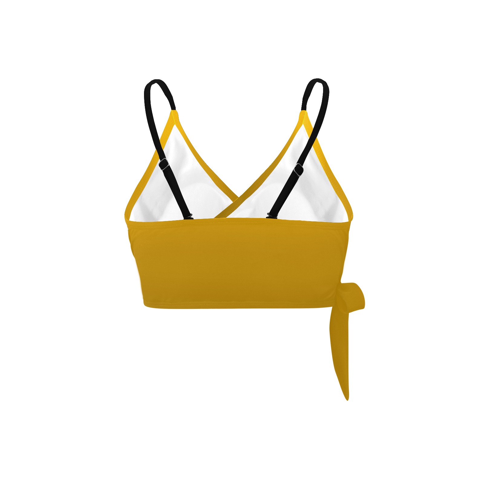 yel sp Knot Side Bikini Top (Model S37)