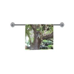 Oak Tree In The Park 7659 Stinson Park Jacksonville Florida Custom Towel 16"x28"