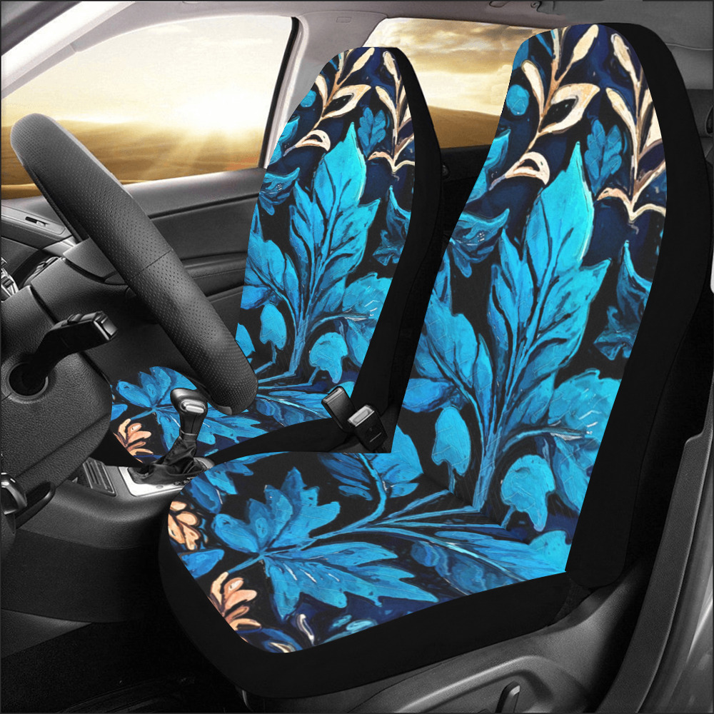 flowers botanic art (9) car seat covers Car Seat Covers (Set of 2)
