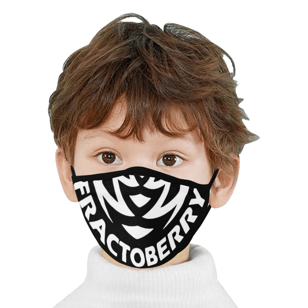 Fractoberry Half Logo 10K Mouth Mask