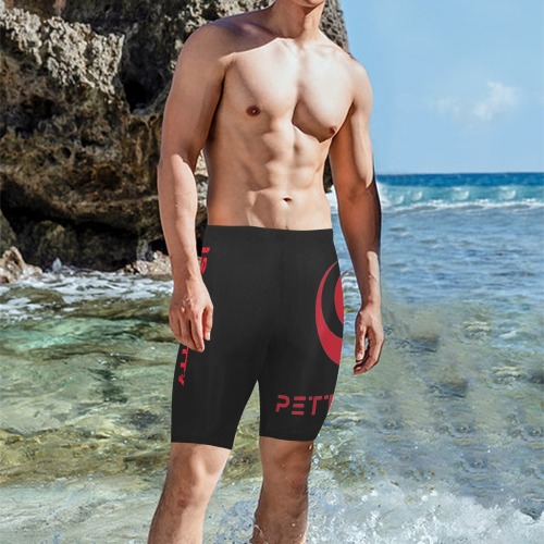 StayPetty swimtrunks Men's Knee Length Swimming Trunks (Model L58)