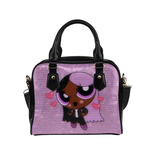 Purple Girl bag Shoulder Handbag (Model 1634)