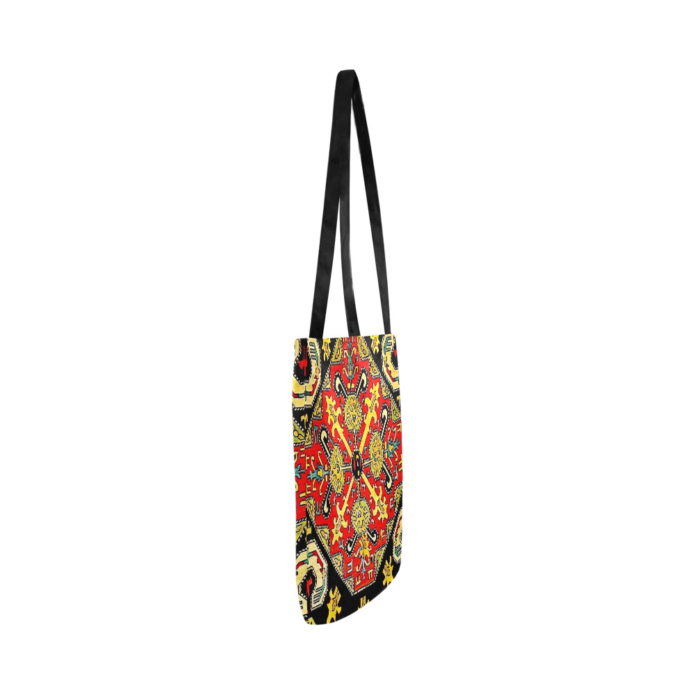 Armenian Folk Art Reusable Shopping Bag Model 1660 (Two sides)