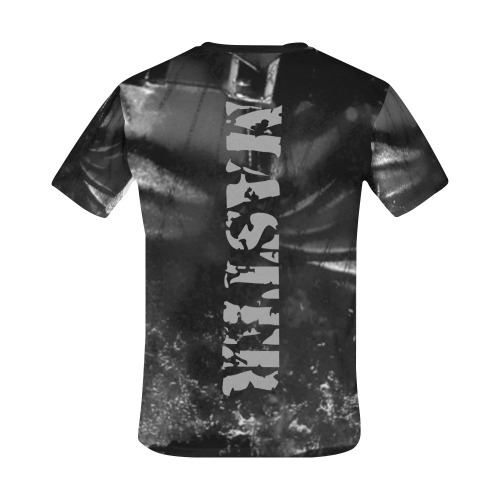 Leather Optik Master by Fetishworld All Over Print T-Shirt for Men (USA Size) (Model T40)