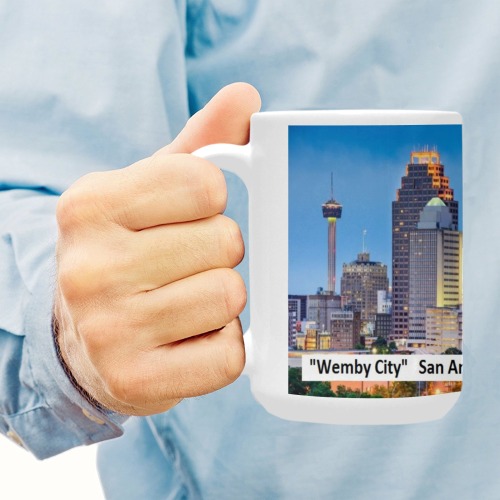 Wemby City Custom Ceramic Mug (15oz)