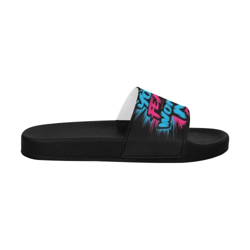 Fearfully made Wonen's Slides Women's Slide Sandals (Model 057)