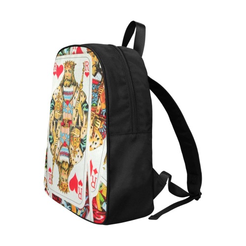 KINGS Fabric School Backpack (Model 1682) (Large)