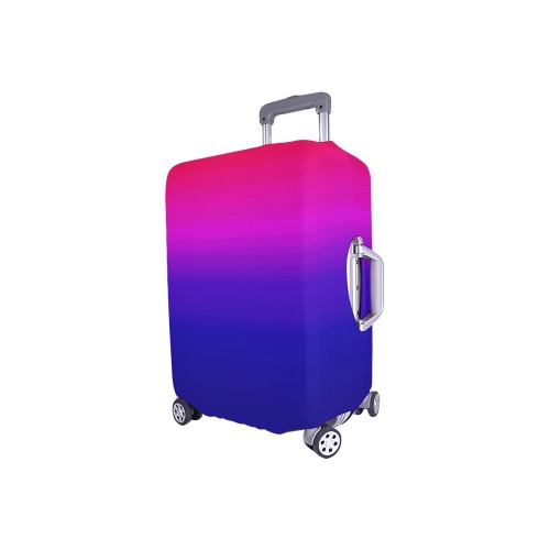 pink and blue Luggage Cover/Small 18"-21"