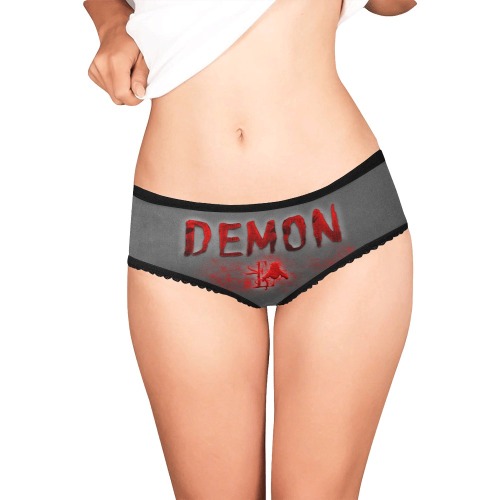 Demon Collectable Fly Women's All Over Print Girl Briefs (Model L14)