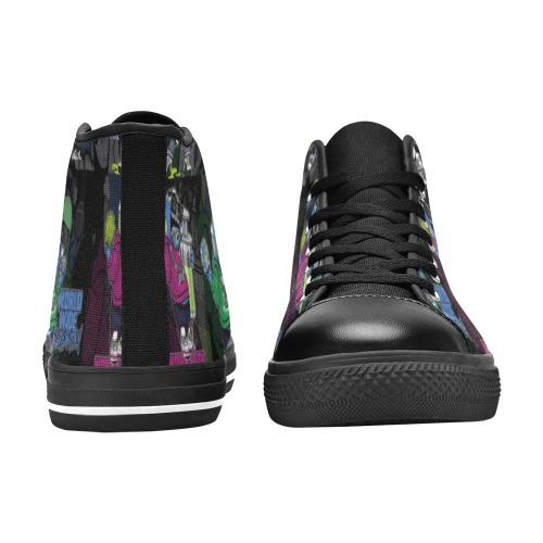 wwcfam High Top Canvas Shoes for Kid (Model 017)