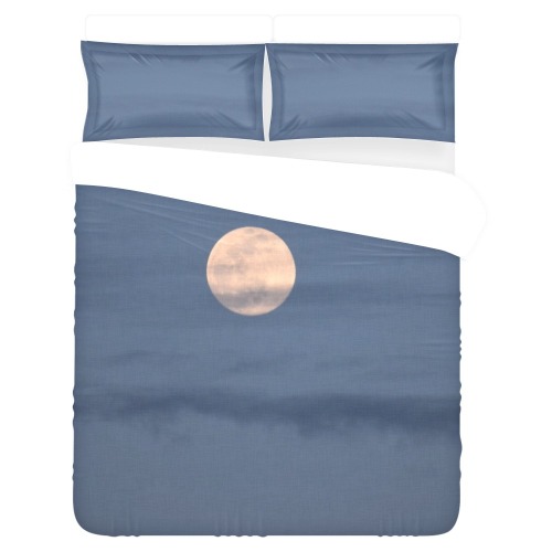 HoneySuckle Design Moon waves 3-Piece Bedding Set