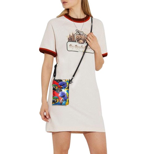 PARROTS Small Cell Phone Purse (Model 1711)