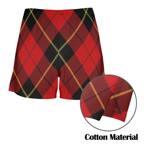 Lumber Jack boxers Men's Pajama Shorts (Model L73)