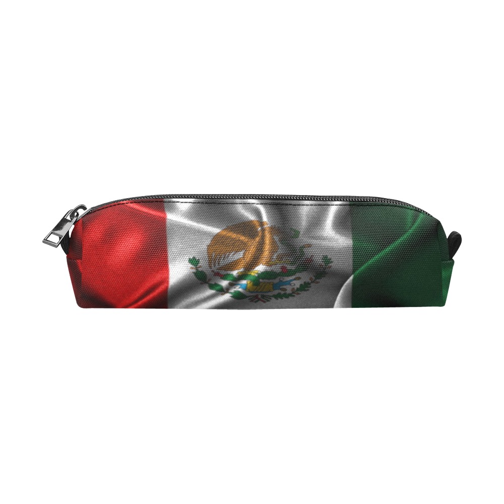mexico flag 11 Pencil Pouch/Small (Model 1681)