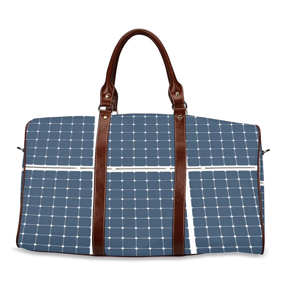 Solar Technology Power Panel Image Sun Energy Waterproof Travel Bag/Large (Model 1639)