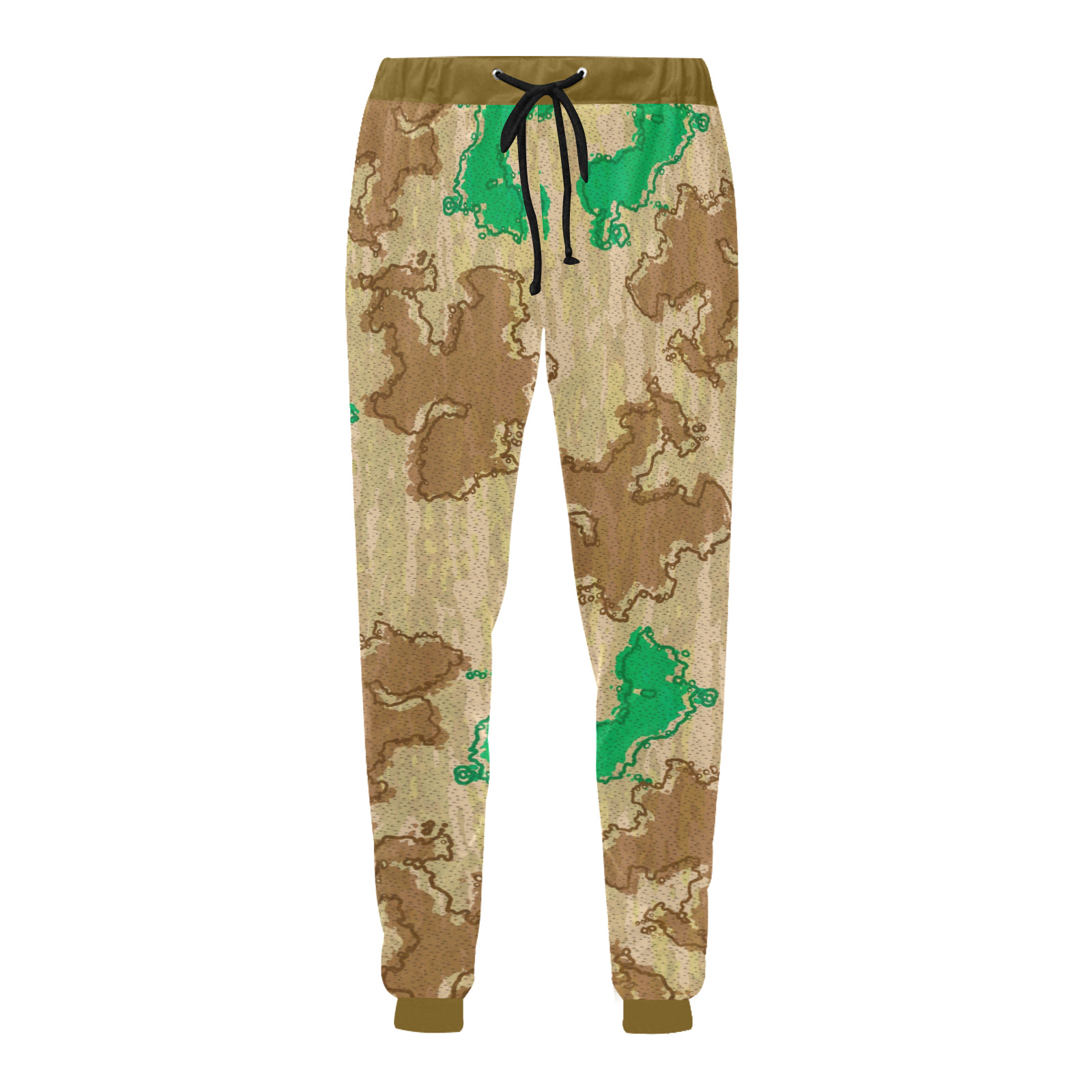 Basic Modern Fashion Camouflage Men's All Over Print Sweatpants (Model L11)
