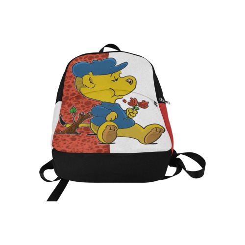 Ferald Eating Roses Fabric Backpack for Adult (Model 1659)