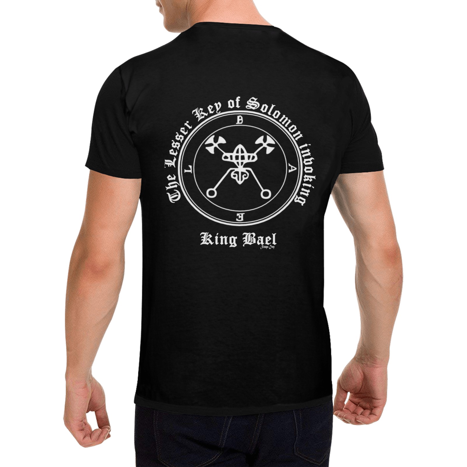 1. King Bael - 2 Men's T-Shirt in USA Size (Two Sides Printing)
