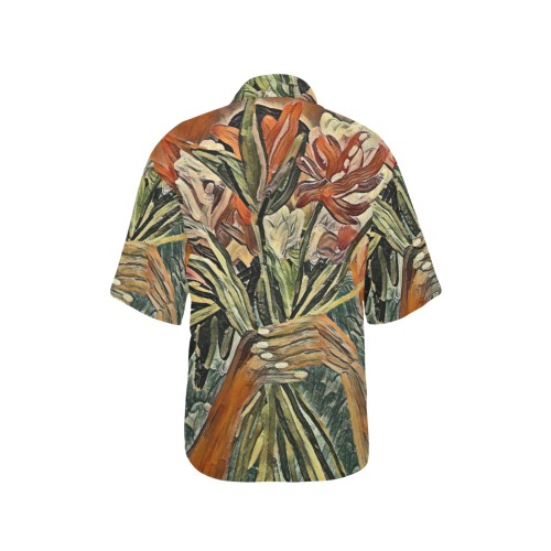 vrtgr All Over Print Hawaiian Shirt for Women (Model T58)