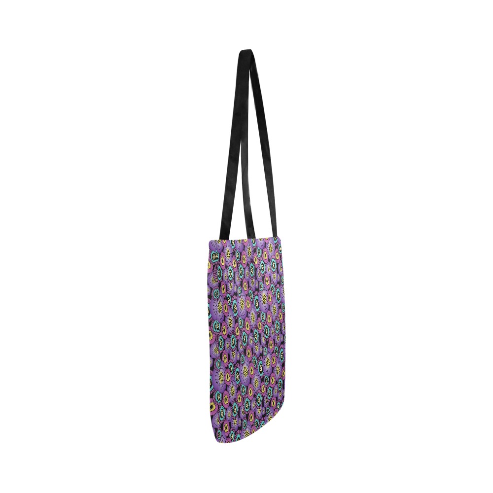 vibrant floral Reusable Shopping Bag Model 1660 (Two sides)