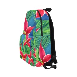 Tropical Flowers Four Unisex Classic Backpack (Model 1673)