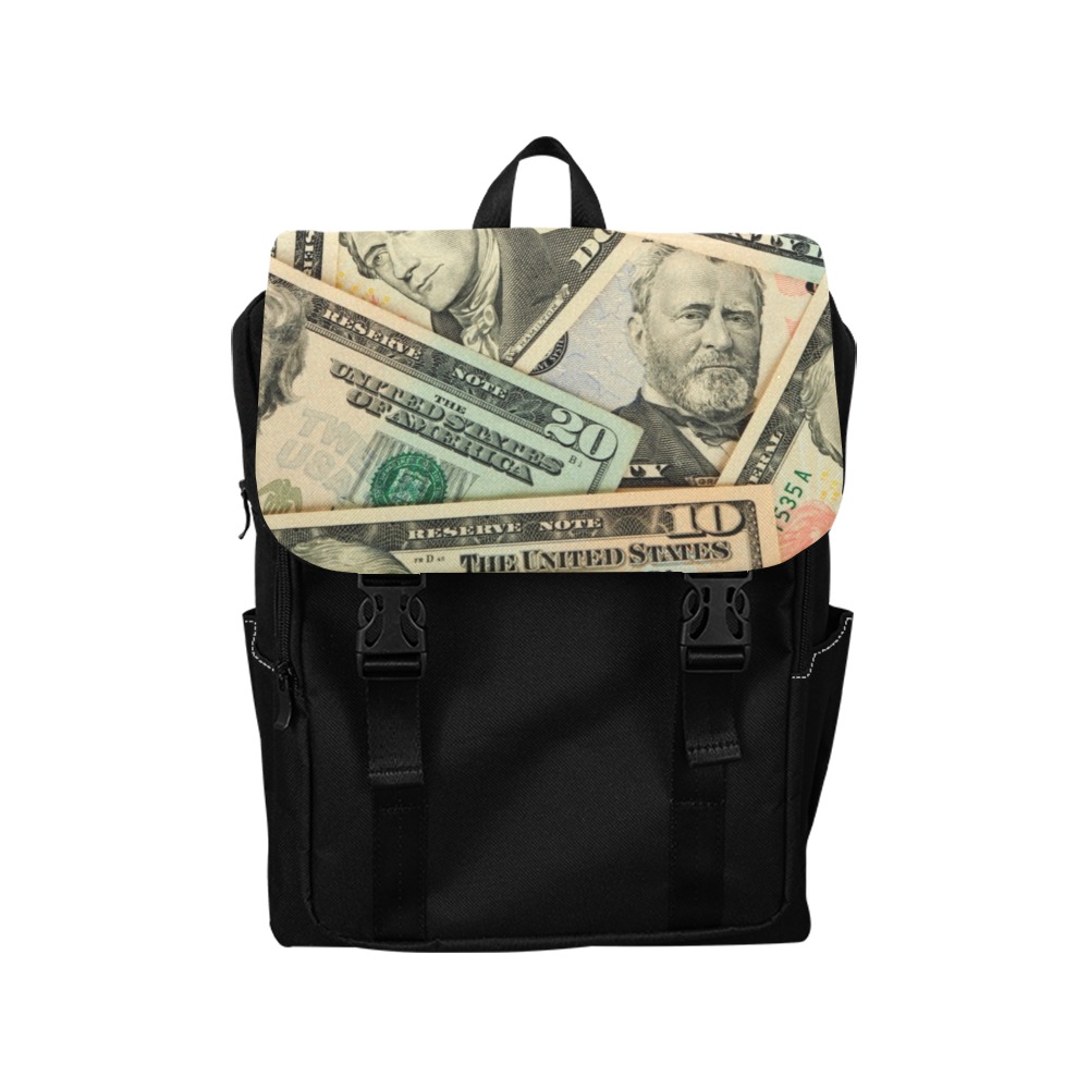US PAPER CURRENCY Casual Shoulders Backpack (Model 1623)