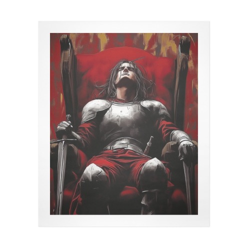 Sir Valorheart Art Print 20"x24"