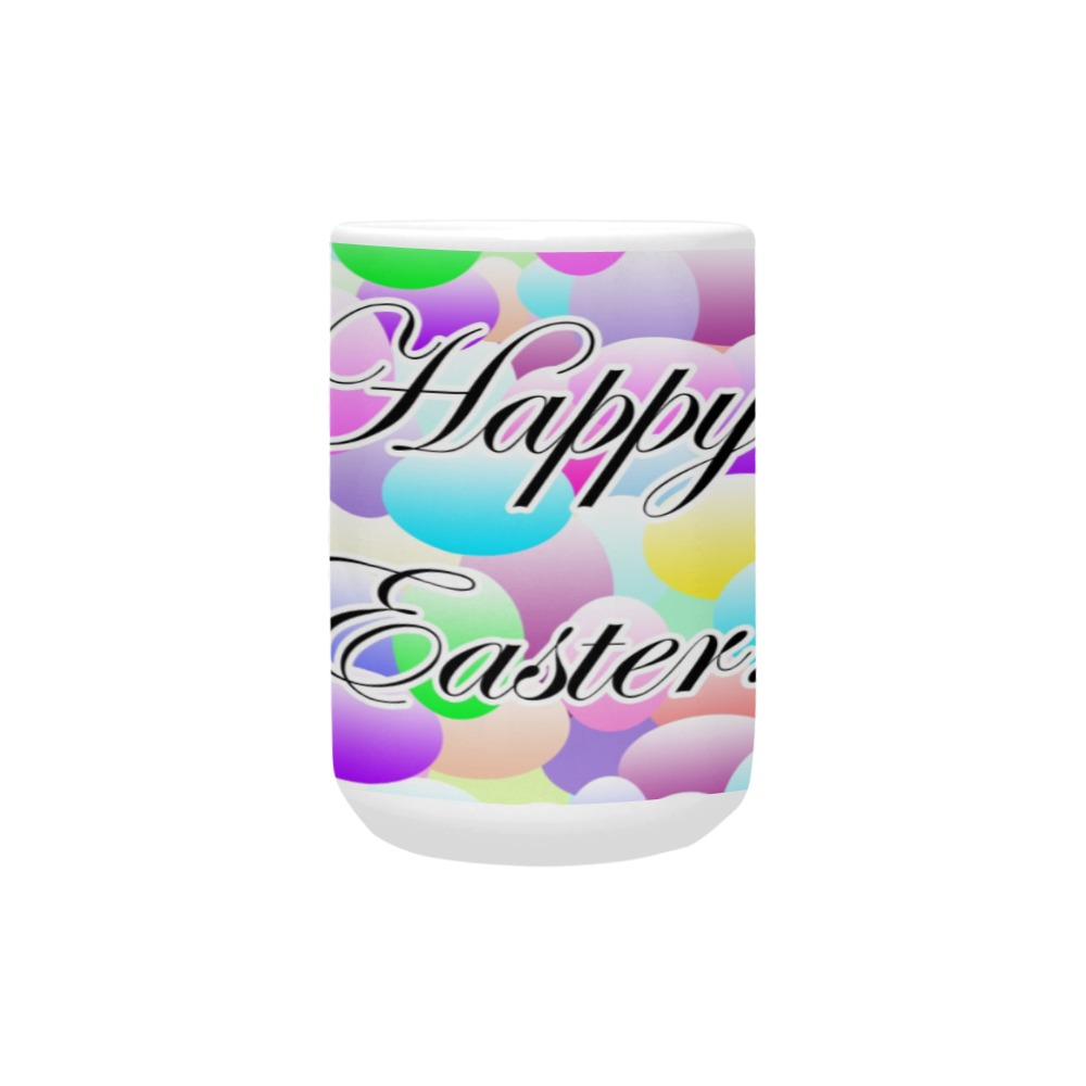 Happy Easter Light Custom Ceramic Mug (15OZ)