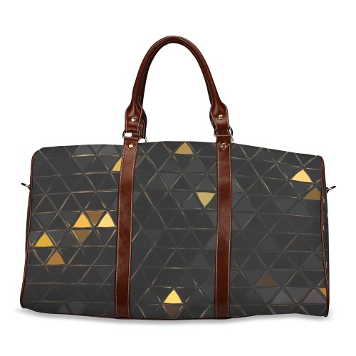 mosaic triangle 7 Waterproof Travel Bag/Small (Model 1639)