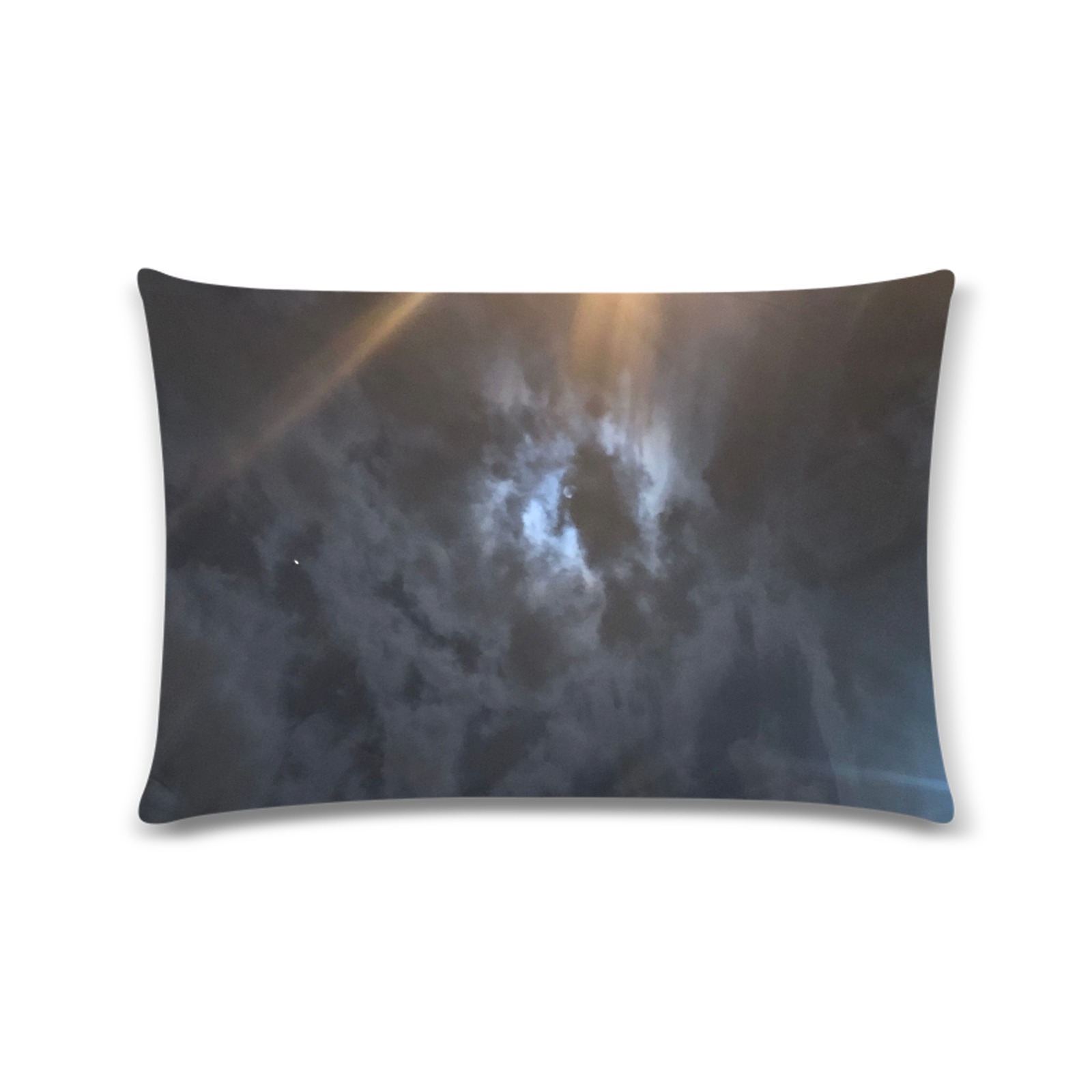 Mystic Moon Collection Custom Zippered Pillow Case 16"x24"(Twin Sides)