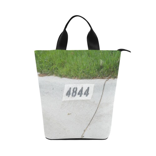 Street Number 4844 Nylon Lunch Tote Bag (Model 1670)