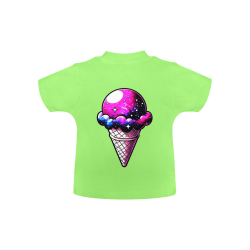Space Cream Cone Baby Classic T-Shirt (Model T30)