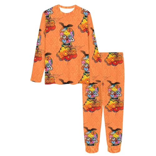 Halloween Pop Art by Nico Bielow Women's All Over Print Pajama Set