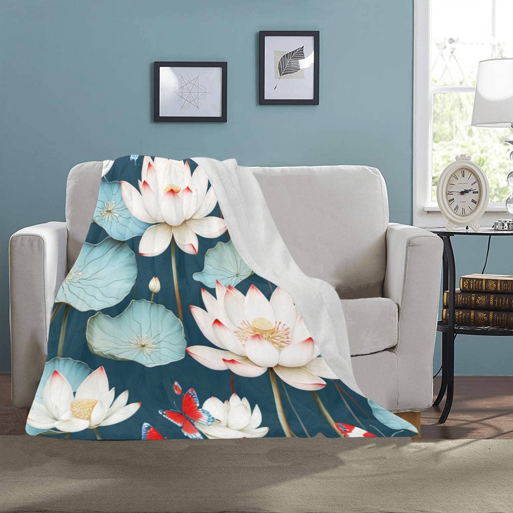 Fabulous Florals 13 Ultra-Soft Micro Fleece Blanket 40"x50"