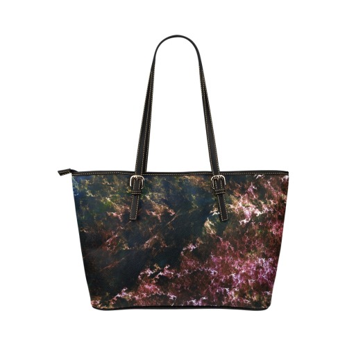 SPACE Leather Tote Bag/Small (Model 1651)
