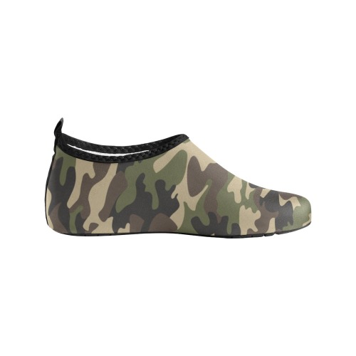 Camouflage Men's Slip-On Water Shoes (Model 056)