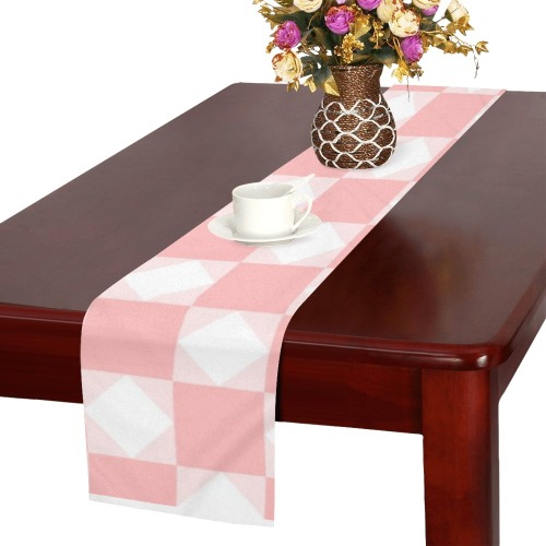 pink Thickiy Ronior Table Runner 16"x 72"