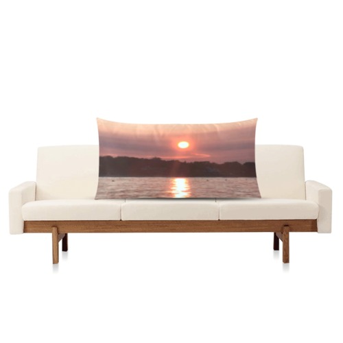 Glazed Sunset Collection Rectangle Pillow Case 20"x36"(Twin Sides)
