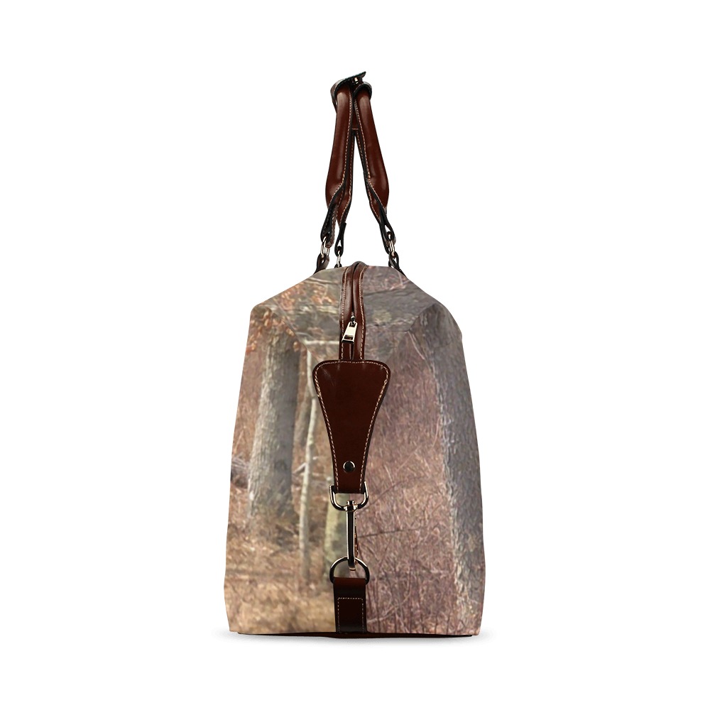Falling tree in the woods Classic Travel Bag (Model 1643) Remake