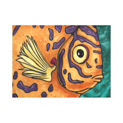 cartoon fish Placemat 14’’ x 19’’ (Four Pieces)