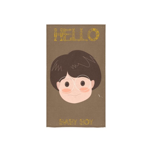 Baby boy Custom Towel 16"x28"