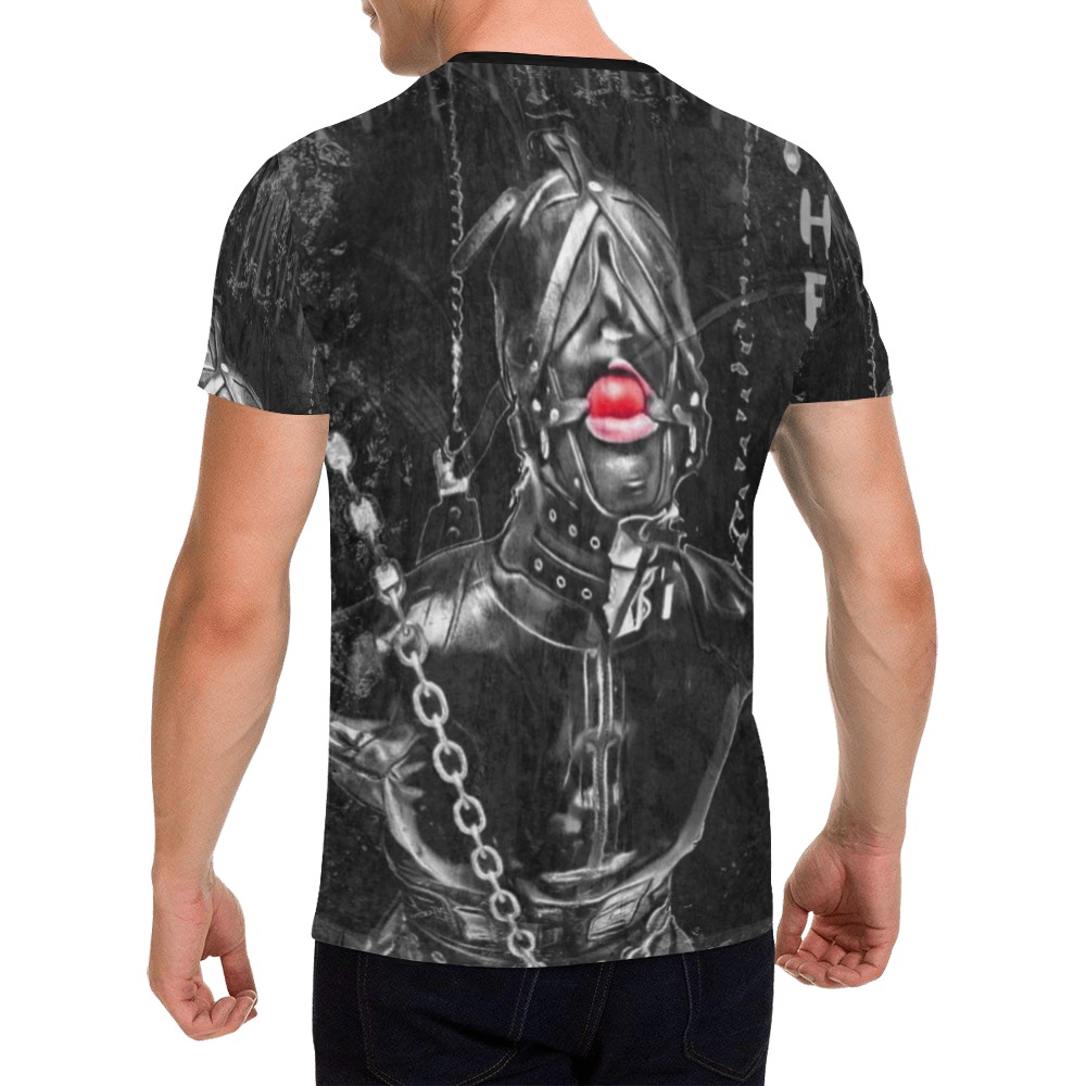 Helpless by Fetishworld All Over Print T-Shirt for Men (USA Size) (Model T40)