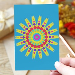 Sunshine Blue Sky Greeting Card 4"x6"