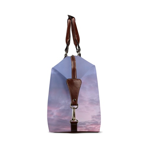 Morning Purple Sunrise Collection Classic Travel Bag (Model 1643) Remake