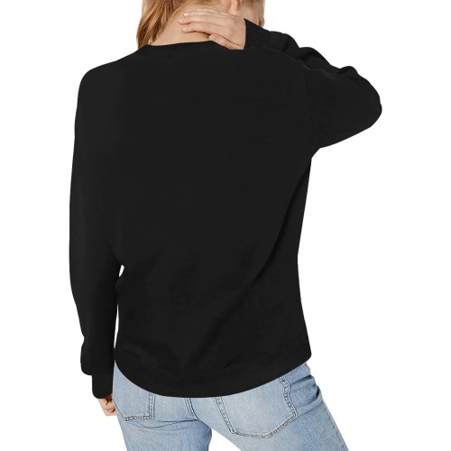 GFRT67 Women's Rib Cuff Crew Neck Sweatshirt (Model H34)