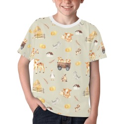 My little sweet calf Kids' All Over Print T-shirt (Model T65)
