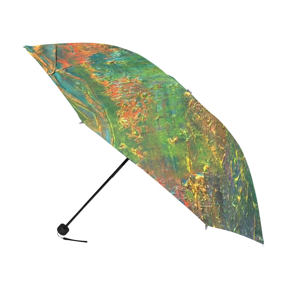 Femme avec voile Anti-UV Foldable Umbrella (U08)